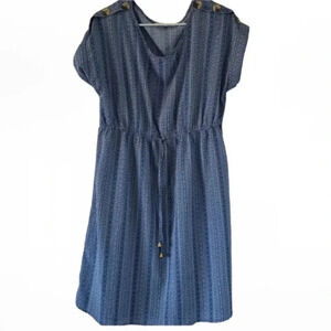 Blush blue dress size Large